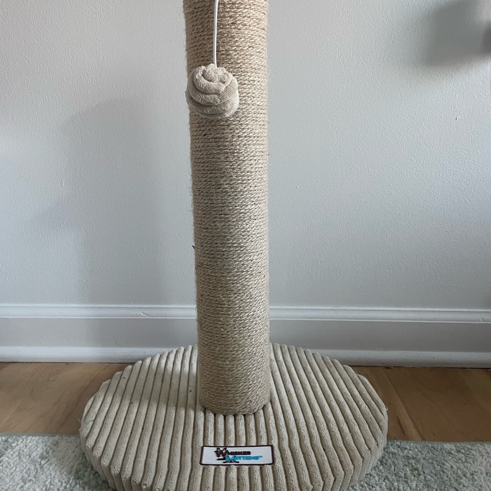 Natural Tan Cat Scratching Post